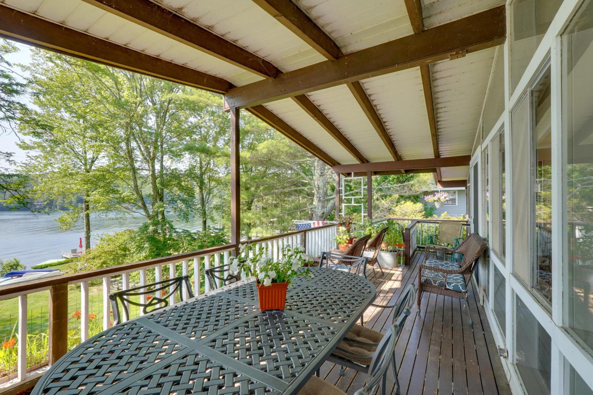 Waterfront White Lake Vacation Rental! Bethel エクステリア 写真